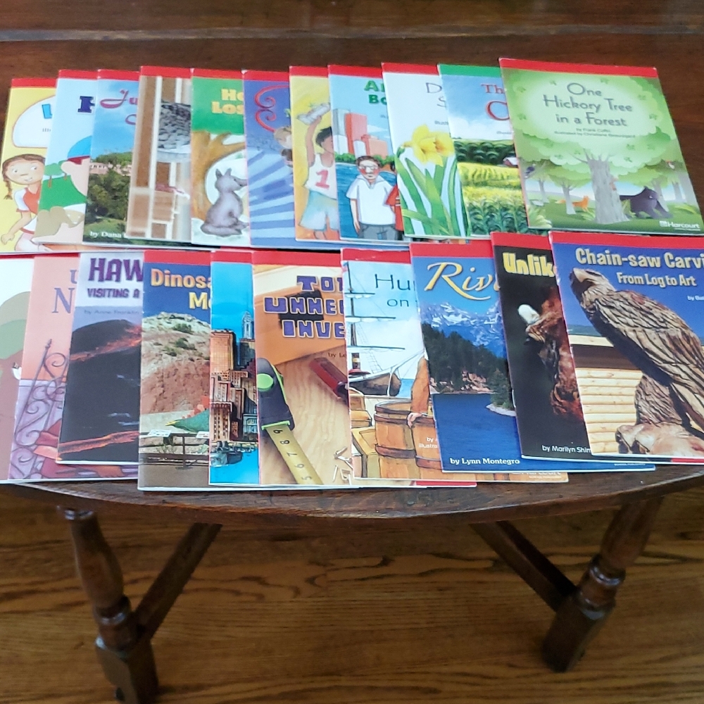 21 - Harcourt Publishers Grade 3 and 4 Reader Books